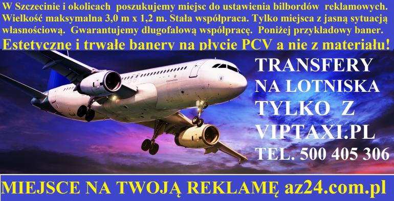 Tanie bilbordy taxi na lotniska do Berlina i Goleniowa